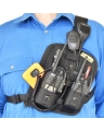 Two Ants Atta Double Adjustable Two Way Radio Phone Chest Harness